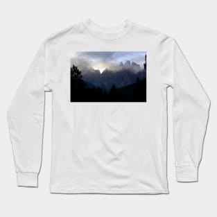 Mist in the Dolomites Long Sleeve T-Shirt